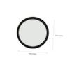 Balacoo Auxiliary Blind Spot Mirror Small round Rear View Mirror with Black Frame 3-pair Set for Enhanced Driving Safety view 2