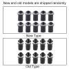 Dioche 05 R6 10pcs Universal Windscreen M5 Inner Hexagonal Screws - Durable, Easy to Install, Available in Black, Silver, Red, Blue (Black) view 4