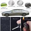 Half car Cover for Kia Ceed 3(2018-2021) Snow Cover for car,Portable Waterproof Shield with Fixed Straps,Sunroof and Windshield Cover for Ice and Snow. view 3