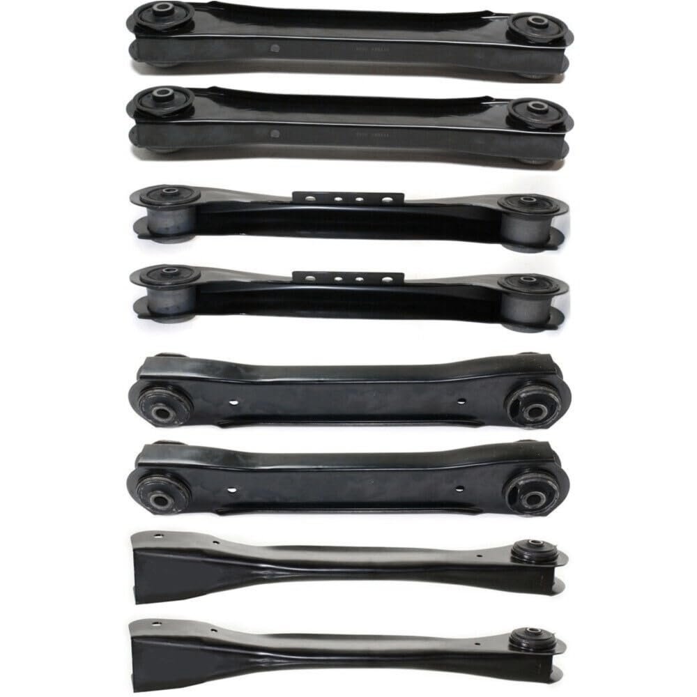 LORKDEEM Control Arm Front Rear 8pcs for Jeep Grand Cherokee 1993-1998