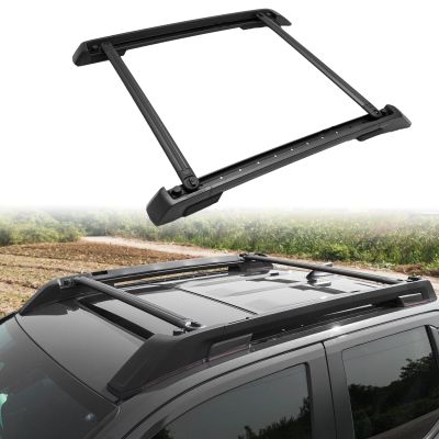 Roof Rack with Movable Cross Bars for 2024 2025 2026 Toyota Tacoma Double Cab - Aluminum Roof Rails Crossbar for Cargo Canoe Bike Kayak Snowboard (Not for XtraCab)