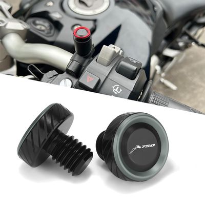 Super Vici Motorcycle Rear View Mirror Hole Plugs Fit for XL750 Transalp 2023 2024 2025 2026 Any Year CNC M10 x 1.25 Mirror Screws TRANSALP XL 750 Accessories GY