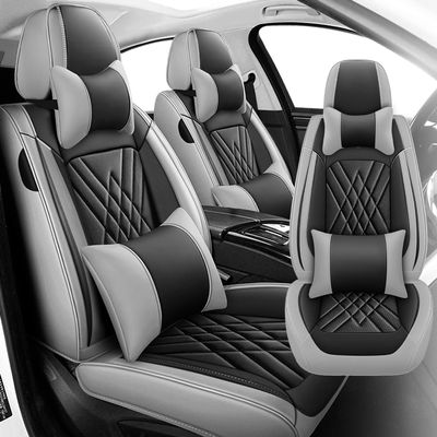 Car Seat Covers Fit for Toyota Rav4 Hybrid 2016-2024 2 Seats with Pillow