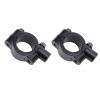 2PCS 25mm Motorcycle Handlebar Mirror Mount Holder Clamp Bracket Adapter Universal for Motorbike ATV Scooter Project Bikes (Black M8) view 4