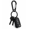 GyOnyx Stainless Steel Carabiner Keychain, Quick Release Heavy Duty Key Clip for Purse, Car, Motorcycle, Key Chain Rings Kit (1 Pack - Black) view 2