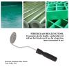 Fiberglass Roller Bubble Paddle Tool Aluminum Alloy Bubble Roller With Plastic Handle Olive Roll For Window Door Screen Repair And Fiberglass Lamination Bathtub Yacht Repairs (Type C) view 2