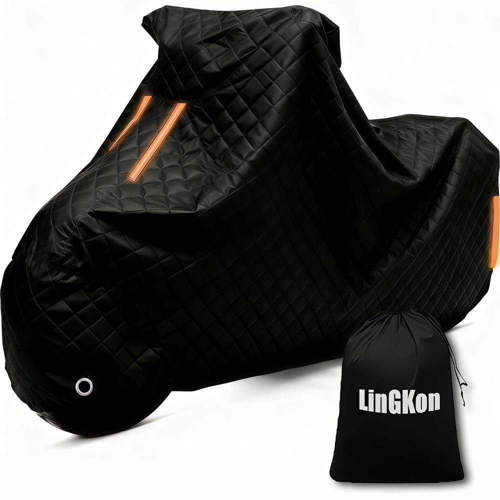 Motorcycle Dustproof Cover for Honda XR650R 2001-Present Thicken Hail Motorbike CoverVehicle Moped Scooter Covers Rain Sun Dust Wind Proof All-Around Protection-AS91