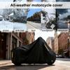 Motorcycle Dustproof Cover for Honda XR650R 2001-Present Thicken Hail Motorbike CoverVehicle Moped Scooter Covers Rain Sun Dust Wind Proof All-Around Protection-AS91 view 4