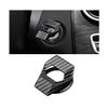 ANFTDCO Car Push Start Button Cover, Vehicle Engine Start Stop Button Protector, Automotive Interior Ignition Switch Decorative Protective Cover, Universal for SUV Motorhome Truck (Carbon Fibre) view 1