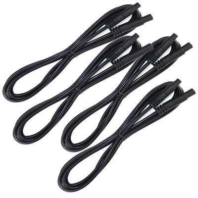 2 PCS 78 Inch 4 Pin Rock Light Extension Wire, RGB LED Extension Cable for Trucks Motorcycle Car ATV Neon Accent Strip Lights