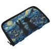 CuwrYet Car Tissue Holder Car Visor Organizer Tissue Box Holder for Car Sun Visor Organizer with Car Vehicle Accessories Essentials Interior for Women Men Blue Starry Night Fox Bunny view 1