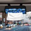 CuwrYet Car Tissue Holder Car Visor Organizer Tissue Box Holder for Car Sun Visor Organizer with Car Vehicle Accessories Essentials Interior for Women Men Bright Blue Marine Shark view 3