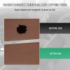 FSTURIOS 2 PCS Leather Repair Patch Tape, 4 x 8 Inch PU Vinyl Repair Patches for Car Upholstery Seat, Waterproof Self Adhesive Leather Tape Repair Kit for Furniture Couches Chairs (Light Coffee) view 4