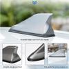 Car Shark Fin Antenna Cover for BMW 3 Series Sedan E46 1998 1999 2000 2001 Car Roof Antenna Caps Aerial Cover Trim Replacement Aerial Topper Roof,Black view 3