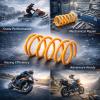 Primary Drive Clutch Orange Spring Replacement, High Hardness Spring Steel, OEM 0646-035 0646-248 - Durable Performance, Improved Acceleration, Fits Arctic Cat EXT580 EFI DX view 4