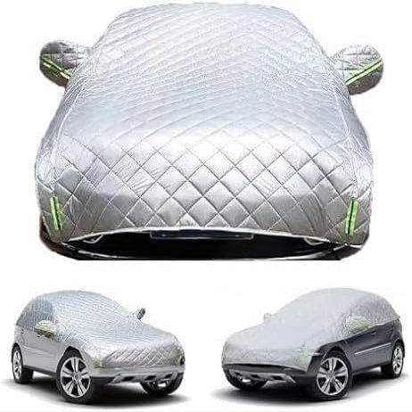 Antihail Protector Car Cover Compatible with BMW 1 Series Hatchback 2004-2025,Padded Anti-Hail Car Covers,Heavy Duty Waterproof Protector with Reflective Strips M1W