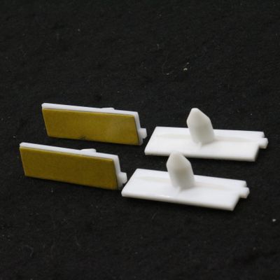 DZMZL 4 Pcs Windshield Upper Trim Clip Nylon 91568TA0A00 for Acura ILX RDX RLX Honda Accord CR-V Civic Crosstour Insight 91568TA0A00