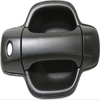 WIDE RANGE PARTS Front Exterior Door Handel Textured Right Passenger Side Direct Replacement Compatible with 2004-2012 GMC Canyon/Chevrolet Colorado GM1311146 15847170
