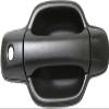 WIDE RANGE PARTS Front Exterior Door Handel Textured Right Passenger Side Direct Replacement Compatible with 2004-2012 GMC Canyon/Chevrolet Colorado GM1311146 15847170 view 1