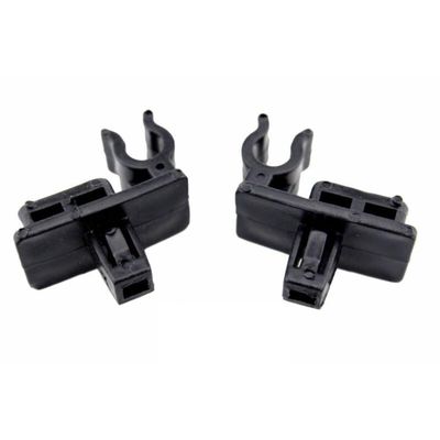 KoiLykke 2X Hood Prop Rod Clamp Clip Retainer TF TFR Trooper, for Holden Rodeo, LUV, for Brava Black Plastic