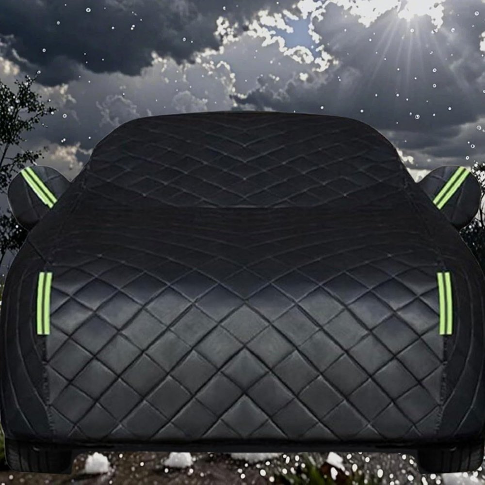 Hail Protector Car Cover Compatible with Audi A4, Thickened Cover, Hail Blankets for Car Custom,Snow Dust Protection U43w
