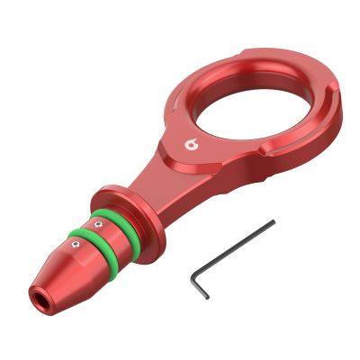 Bevinsee Aluminum Oil Dipstick Handle Compatible with A3 TT S3 Q3 Compatible with 1.8/2.0L EA888 Gen.3 Compatible with VW Golf 7 GTI Compatible with Passat, 06K 115 611 AB, 06K-115-611-AB, Red