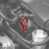 Bevinsee Aluminum Oil Dipstick Handle Compatible with A3 TT S3 Q3 Compatible with 1.8/2.0L EA888 Gen.3 Compatible with VW Golf 7 GTI Compatible with Passat, 06K 115 611 AB, 06K-115-611-AB, Red view 2