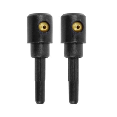 Washer Jet Nozzle Compatible with VW for Golf for MK5 2003-2009 for Rabbit 2003-2009 Rear Window Wiper Arm Bolt Cover Cap Washer Jet Nozzle 6Q6 955 435D(2pcs Nozzles)