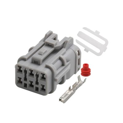 AICNRUT 1sets Dj7061-1.8-11/21 Waterproof Connector 6p 7222-7464-40 7123-7464-40 DJ7061Y-2-11/21 MG640337-5 MG610335-5 AICNRUT(Dark Grey)