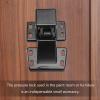 Veemoon Aluminum Alloy Pressure Latch Door Bolt Rv Compartment Lock High-Temperature Mechanical Security Lock for Camper and Automotive Use view 4