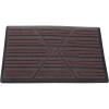 NUOBESTY Car Floor Mat Anti-Slip Heel Pad Universal Car Footrest Pedal Cover Non-Slip Rug Protector for Most Vehicles Interior Accessories view 1