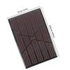 NUOBESTY Car Floor Mat Anti-Slip Heel Pad Universal Car Footrest Pedal Cover Non-Slip Rug Protector for Most Vehicles Interior Accessories view 2
