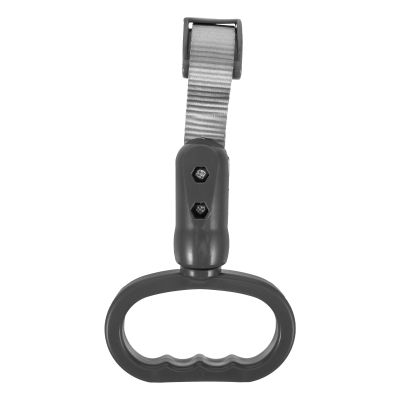 SOLUSTRE Bus and Subway Replacement Assist Handle Ring for Elderly, Grey Oval Bus Hand Strap, Vehicle Grab Handle for Passenger Support and Safety