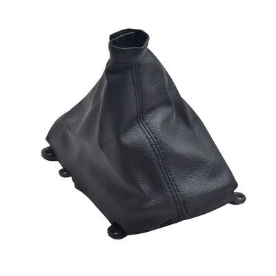 Kakulkomen Manual Car Handle Leather Gear Shift Knob with Gaiter Boot Cover Case for H-yundai Elantra HD 2010-2011(only case)