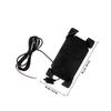 UTHCLO Motorcycle Phone Holder USB Charging Mount with Rearview Mirror Fix Bracket for Motorbike Navigation and Riding Equipment view 2