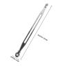 JEWEDECO Motorcycle Aluminum Alloy Shift Linkage Gear Shifter Lever Replacement for Touring Softail Dyna Compatible with Motorbike Controls and Accessories view 2
