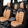 Cscevt Full Set Car Seat Covers Fit for Subaru WRX 2015-2025,Black+Orange view 1