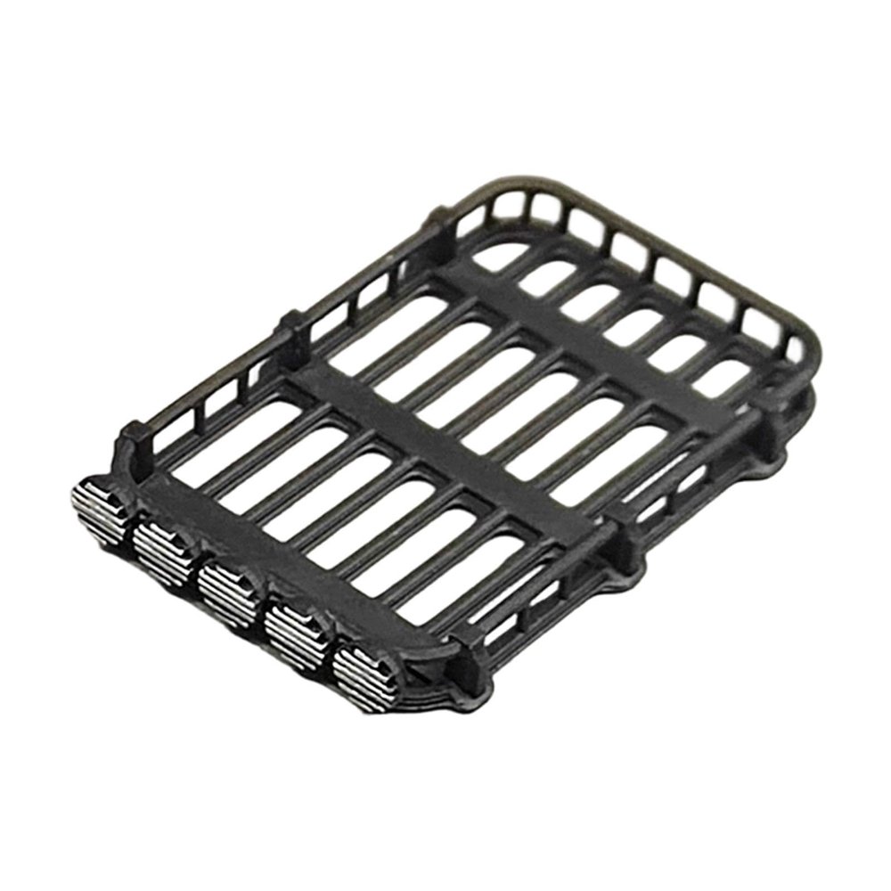 1:64 Roof Rack Carrier Micro Garage Scene Decor, Resin Ornament, Mini Car Top Luggage Holder Model, Long