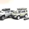 1:64 Roof Rack Carrier Micro Garage Scene Decor, Resin Ornament, Mini Car Top Luggage Holder Model, Long view 2