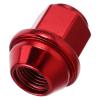 FUNOMOCYA Red Solid 14x1.5 Wheel Nut Covers Lug Nuts for Mid-Size SUV and Sports Coupe Heavy Duty Bolt Tire Screw Air Valve Stem Protection Automotive Accessories view 1