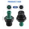TNJPSEK 11810EA200 PCV Valve Compatible with Ni-ssan QX50 QX56 QX80 Select Vehicles Engine, Positive Crankcase Ventilation Valve Replace 118106N202 118106N201 view 2