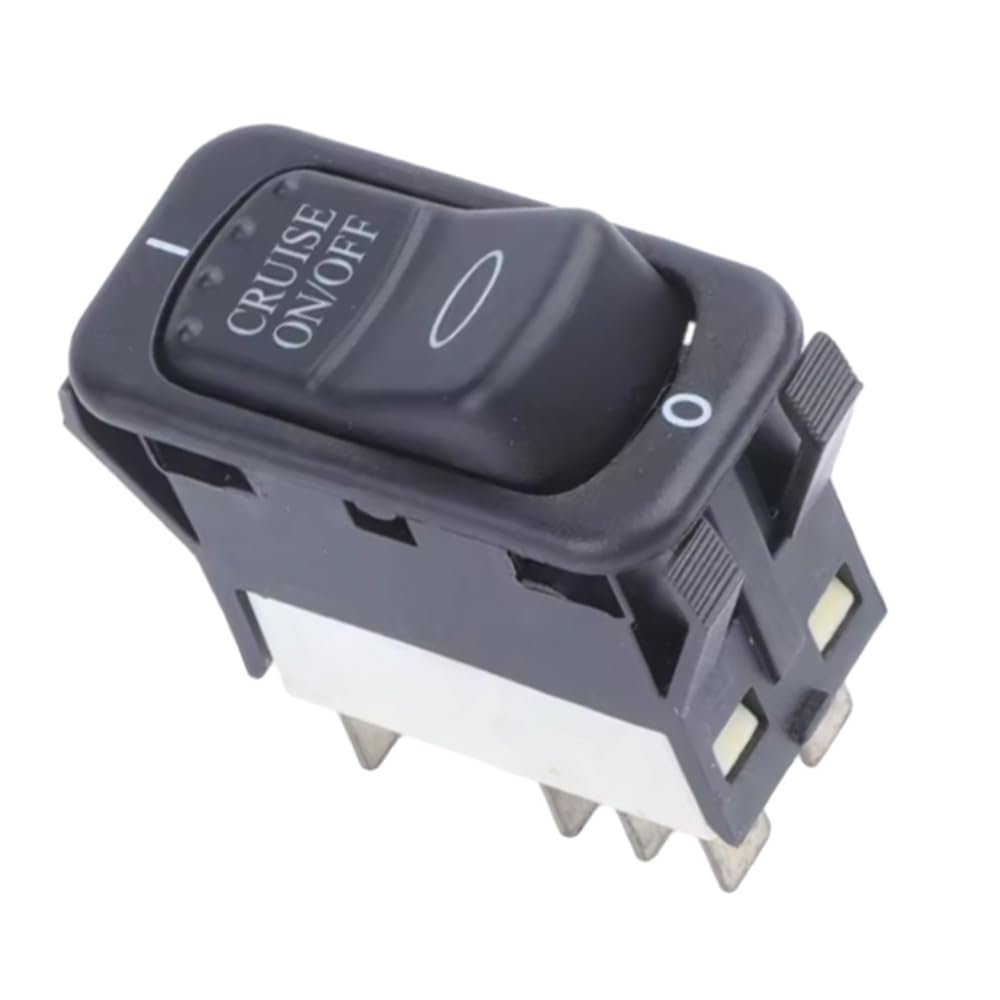KACEPAR Cruise Control Switch Button, Replaces 8961K1955, 57775606, G8EEF2A11 Compatible with Peterbilt 365, 367, 384, 386, 387, 388, 389, 8 Pins, 1 pc