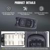 KACEPAR Cruise Control Switch Button, Replaces 8961K1955, 57775606, G8EEF2A11 Compatible with Peterbilt 365, 367, 384, 386, 387, 388, 389, 8 Pins, 1 pc view 3