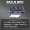 KACEPAR Cruise Control Switch Button, Replaces 8961K1955, 57775606, G8EEF2A11 Compatible with Peterbilt 365, 367, 384, 386, 387, 388, 389, 8 Pins, 1 pc view 4