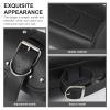INOOMP Motorcycle Tool Storage Bag Metal Buckle Universal Black Handlebar and Tail Bag for Motorbike Riding Equipment for Cruiser and Electric Bikes view 3
