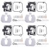 4PCS Carburetor Repair Carb Rebuild Kit for Yamaha 4-Str 40 50 HP view 3