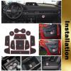 KOOGEN Center Console Pads for 2020-2026 Mazda CX30 10Pcs Red view 4