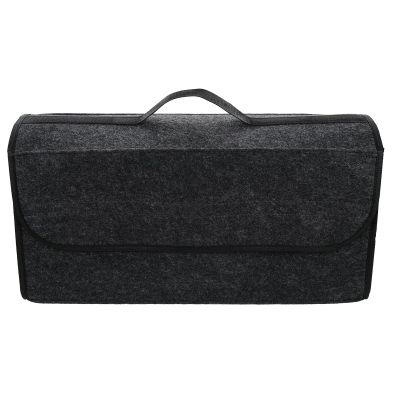 UTHCLO Foldable Car Trunk Storage Container Organizer Gray Vehicle Sundries Bag for Suv and Sedan, Collapsible Trunk Storage Box for Automotive Interior Accessories