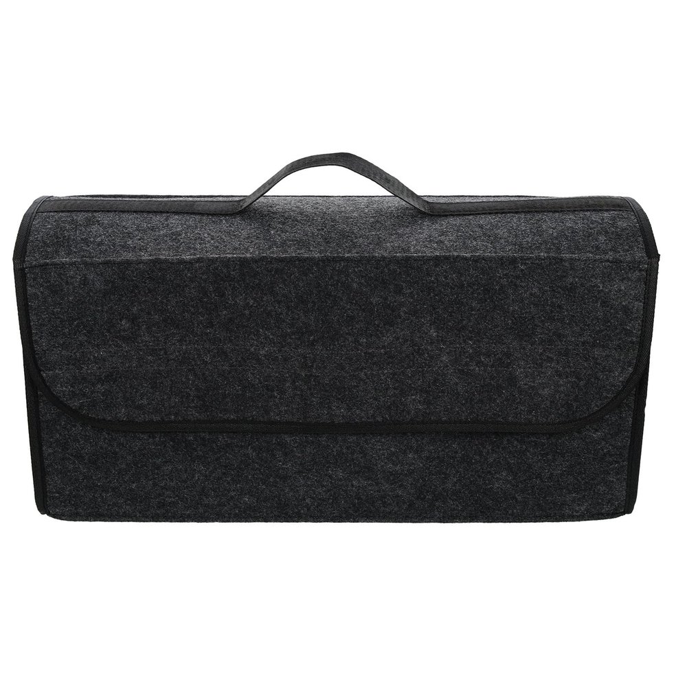 UTHCLO Foldable Car Trunk Storage Container Organizer Gray Vehicle Sundries Bag for Suv and Sedan, Collapsible Trunk Storage Box for Automotive Interior Accessories