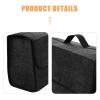UTHCLO Foldable Car Trunk Storage Container Organizer Gray Vehicle Sundries Bag for Suv and Sedan, Collapsible Trunk Storage Box for Automotive Interior Accessories view 3